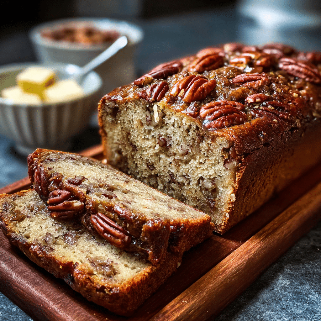 Sweet Alabama Pecan Bread