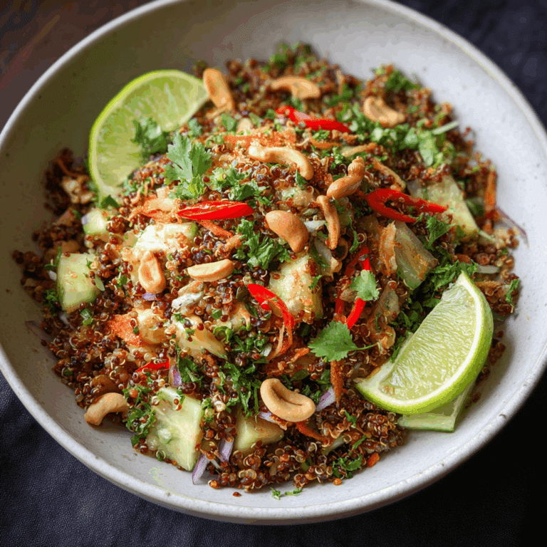 Thai Quinoa Crunch Salad