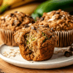 Zucchini Banana Bread Muffins
