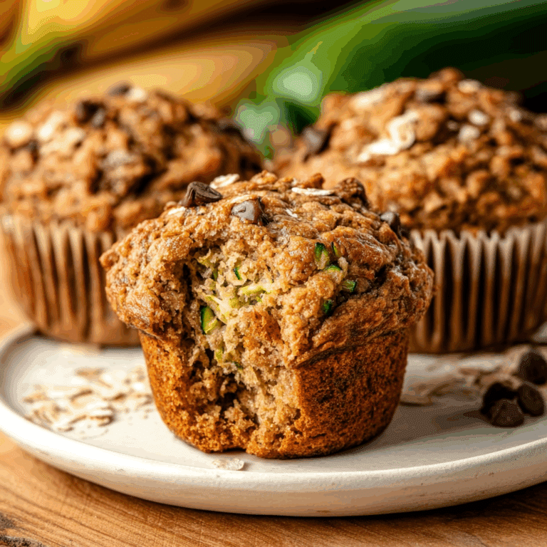Zucchini Banana Bread Muffins