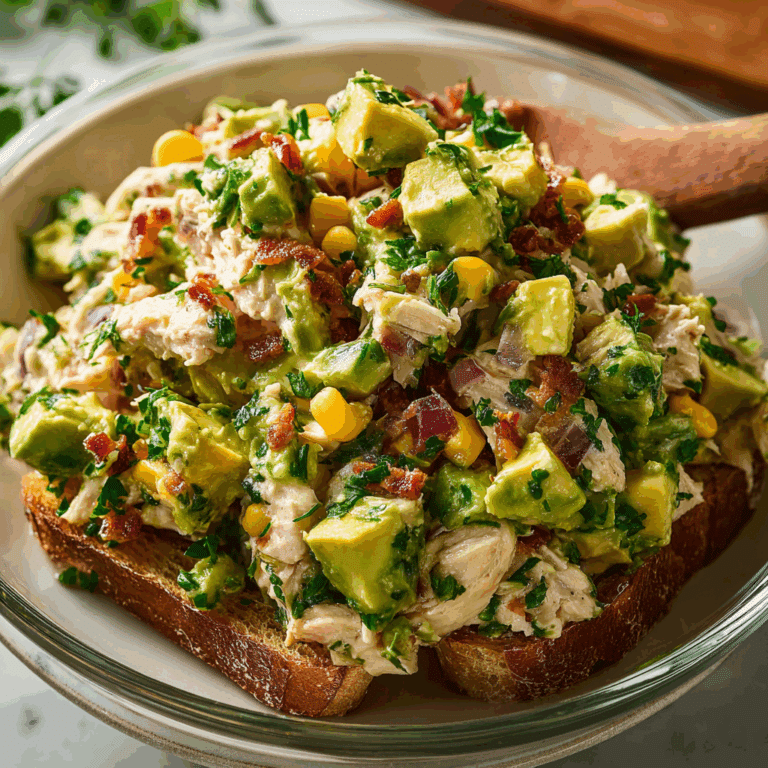 Bariatric-Friendly Avocado Chicken Salad