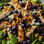 Blueberry Corn Chicken Salad