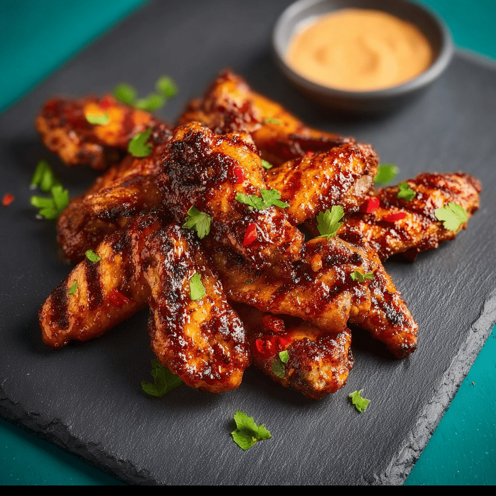 Buffalo Chicken Wings with Peri Peri Sauce