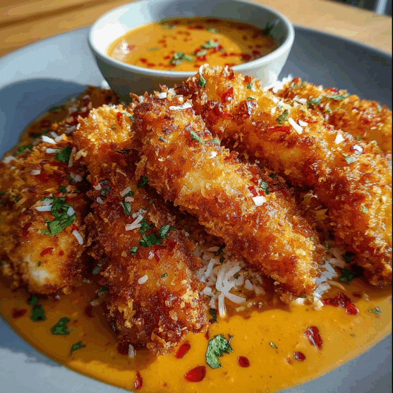 Coconut Chicken with Zesty Bang Bang Sauce