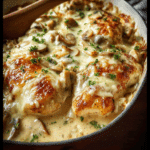 Creamy Muenster Chicken Casserole