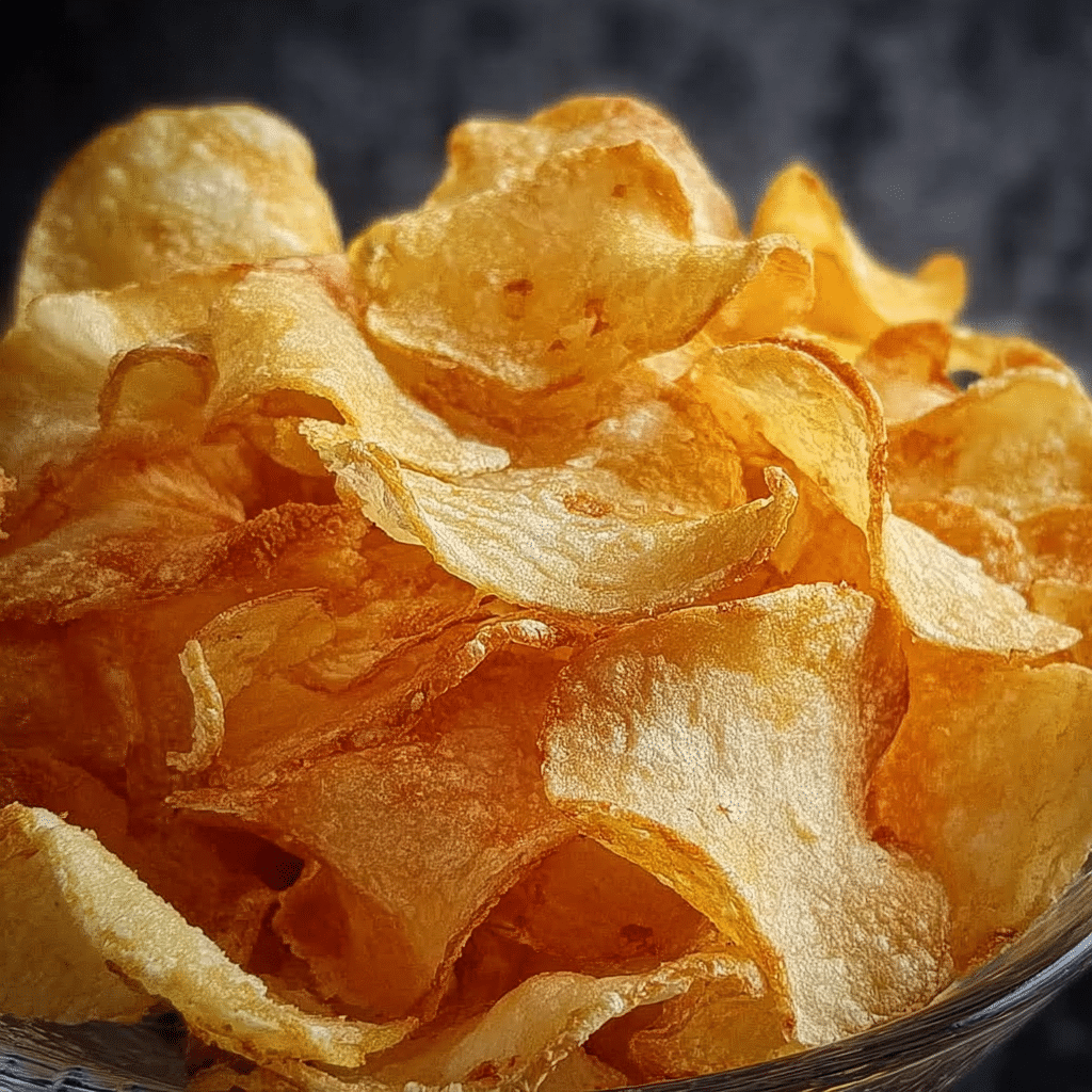 Crispy Homemade Potato Chips