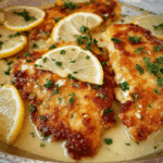 Crispy & Lemony Chicken Francese