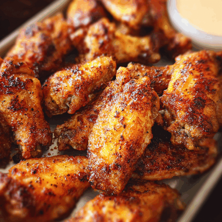 Crispy Oven Baked Wings