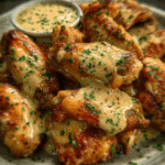 Decadent Alfredo-Style Chicken Wings