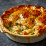 Golden Chicken Pot Pie with Buttery Crust