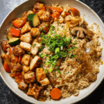 Hibachi Chicken & Rice Skillet Meal