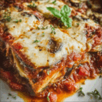Lazy Eggplant Lasagna