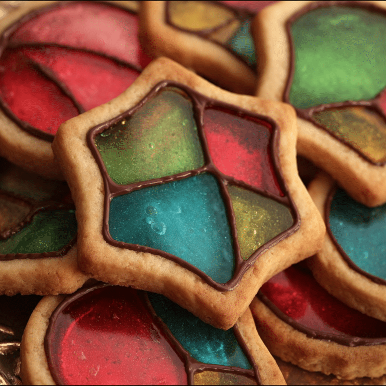 Stained Glass Cookies